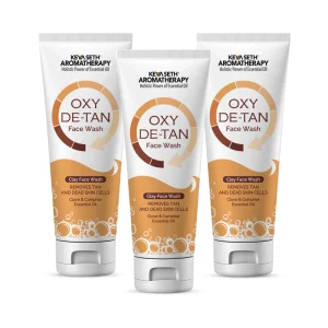 Keya Seth Oxy De Tan Clay Foaming Facewash Hydration & Moisturizing Infused with Clove & Camphor Oil, Removes Tan & Dead Skin Cells SLS & Paraben Free 100ml