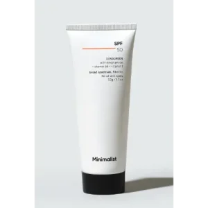Minimalist SPF 50 Sunscreen 50ml