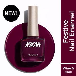 Nykaa Creme Nail Enamel - Wine & Chill 456