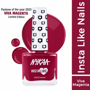 Nykaa Cosmetics Nail Enamel Viva Magenta Bold 309 (9ml)