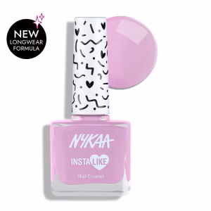 Nykaa InstaLike Long Lasting Nail Enamel - Lilac Goals 354