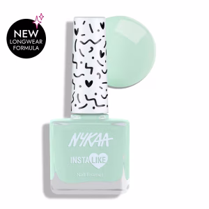 Nykaa InstaLike Long Lasting Nail Enamel - Mint Mania 356