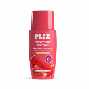 Plix Watermelon Tint Twist Color-Adapting Sunscreen - Medium Sunlit Glow