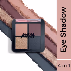 Nykaa Cosmetics Eyes On Me 4 in 1 Quad 01 Eyeshadow Palette Night Out