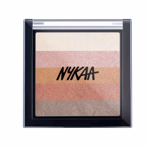 Nykaa Glow Goals! Shimmer Brick Highlighter Palette - Shimmer Rays