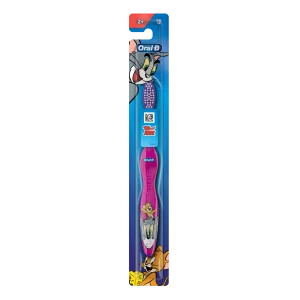 Oral-B Kids Tom and Jerry Toothbrush, Age 2+