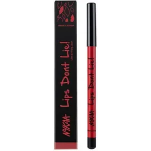 Nykaa Lips Dont Lie! Line and Fill Lip Liner, Matte Finish - LoverBoy 08 (Copy)NYKAA Lips Don't Lie! Waterproof Line & Fill Lip Liner -Head Over Heels-09 (Red)