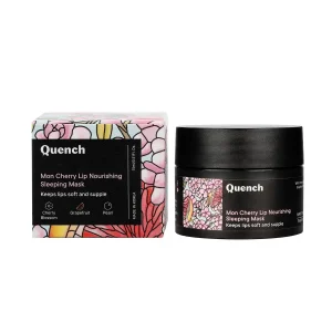 Quench Lip Sleeping Mask With Cherry Blossom For Intense Hydration & Plumpness - 15ml