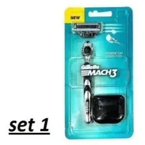 Gillette Mach3 Razor with Free Hygiene cap /set*1, Men