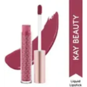 Kay Beauty Matte Liquid Lipstick Enriched with grape Vows 3.5ml (Vows, 3.5 ml)