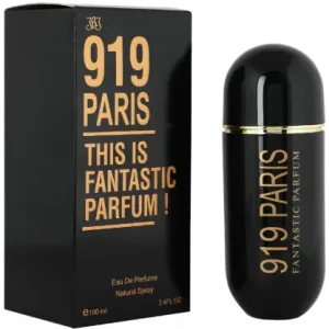 JBJ 919 Paris (Black) Eau de Parfum  -  100 ml (For Men & Women)