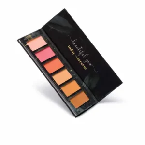 Aflairza Sculpt and Glow Matte Blush & Contour Palette | Buildable Coverage | Lightweight, Finely-Milled Formula | Long-Lasting Powder for Sculpted Definition | Suitable for All Skin Tones