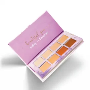 AFLAIRZA Soft Glam Base Foundation, & Contour Professional Makeup Palette Concealer (Pink, 25 g)