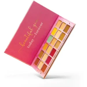 AFLAIRZA One For All 18 Shades Makeup Palette Foundation, Contour, Concealer and Blush Concealer (Multicolor, 400 g