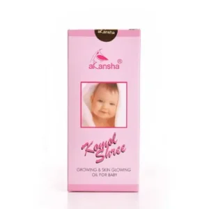 AKANSHA Komolshree Natural Ayurvedic Chemical Free Skin Nourishing Face and Body Oil For Kids (0-12 years) (100ML)