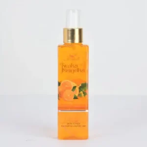 AKANSHA Twakasnigdha Natural Ayurvedic Skin Cleansing Toner- 200ml (Orange)