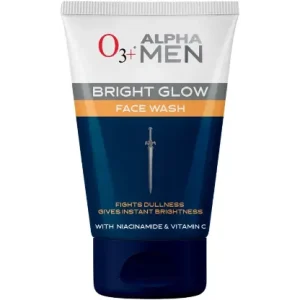 O3+ Alpha Men Bright Glow Face wash Face Wash (100 g)
