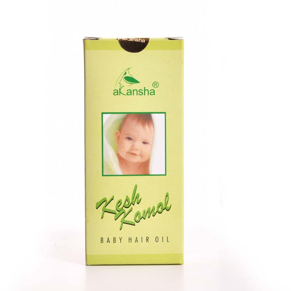AKANSHA Keshkomol Ayurvedic Natural Hair Nourishing Baby Hair Oil (0-12 years) (200ml)