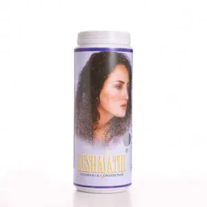AKANSHA Keshasathi Natural Ayurvedic Dust Shampoo (100g)