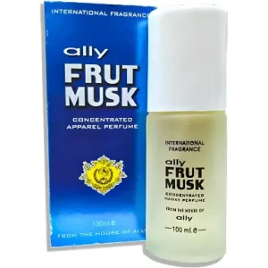 Ally Frut Musk Liquid Perfume For Unisex, 100ml