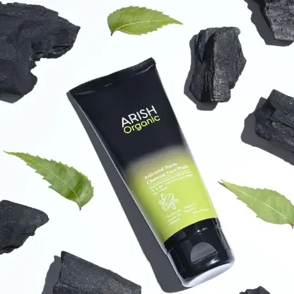 Arish Bionatural Activated Neem Charcoal Face Wash