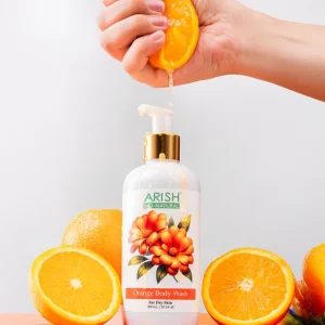 Arish Bionatural Orange Body Wash 100ml