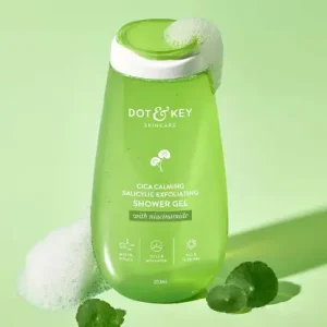 Dot & Key Cica + 1% Salicylic Acid Exfoliating Shower Gel (250ml)