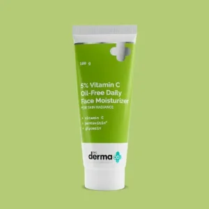 The Derma Co 5% Vitamin C Oil-Free Daily Face Moisturizer for Skin Radiance - 100g