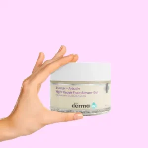The Derma Co 1% Kojic + Arbutin Night Repair Face Serum-Gel - 50g
