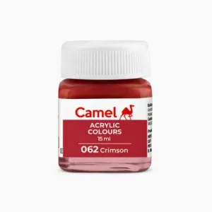 Camel Acrylic Colour | 15 ml | Crimson Red 062