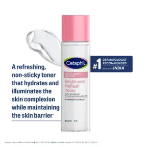 Cetaphil Bright Healthy Radiance Toner, with Niacinamide, For Brightening, Evens Skin Tone