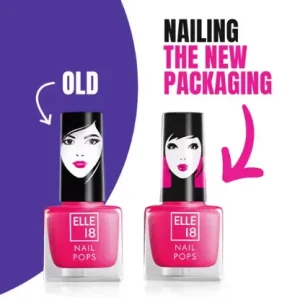 Nail Pops Long Lasting Nail Polish Quick Dry Formula For Glossy Finish 5ml - 127
