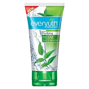 Everyuth Naturals Purifying Face Wash - Neem, 100% Soap Free, 50 g Tube