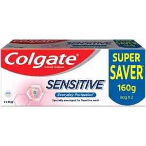 Colgate Sensitive Everyday Protection Toothpaste, 160 g Pack of 3