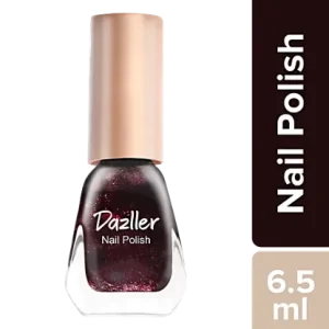 Dazller Nail Polish - Pigmented, Rich Formula, 6.5 ml DM16 - Dark Chocolate