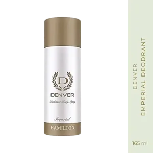 Denver Hamilton Imperial Deodorant Body Spray - For Men, 165 ml