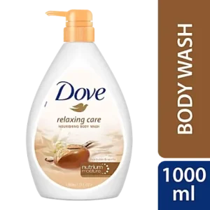 Dove Body wash Relaxing Care Nourishing Body Wash - Shea Butter & Vanilla, Moisturising, 1 L