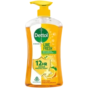 Dettol Lime Fresh Shower Gel - With Yuzu Citrus Fragrance, 500 ml