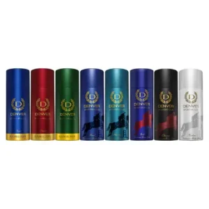 Denver Pack of 8 Deos (Phyton + Pride + Champ + Honour + Goal + Hamilton + Volt + Victor) - 150/165ml Each