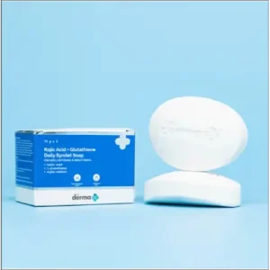 DERMDOC 2% Kojic Acid and 0.5% Glutathione Cleansing Bar (75 gm) | Brightening | Gentle Cleansing Action | Sensitive Skin Friendly (Copy)