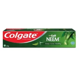 Colgate Active Salt Neem Toothpaste, Germ Fighting Toothpaste For Healthy, Tight Gums, Oral Care 100G