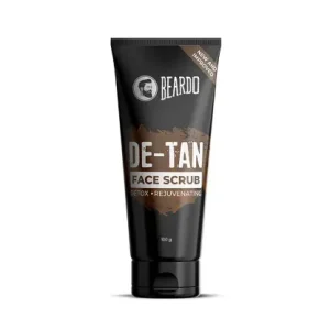 BEARDO De-Tan Face scrub for Men, 100g | Blackhead & Tan Removal