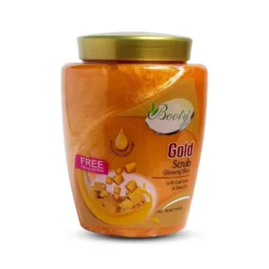 BOOTY 24 kerat Gold Scrub For Glowing Skin With Gold Dust & Olive Oil Scrub (900 ml)