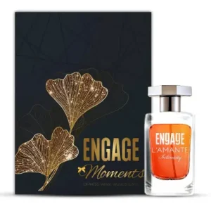 Engage Moments Luxury Perfume Gift Box for Women - L'amante Intensity EDT, Pack of 2, 100ml