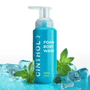 Cinthol Cool Foam Body Wash (200ml)