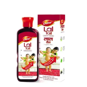Dabur Lal Tail - Ayurvedic Baby Massage Oil, 200 ml