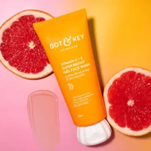 Vitamin C + E Gel Face Wash for Glowing Skin (175ml)