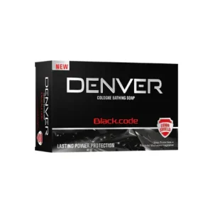 Denver Black Code Cologne Soap 125g