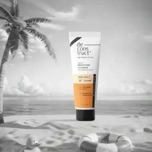 Deconstruct Vitamin C Brightening Face Wash – 0.5% Vitamin C + 2% Niacinamide | Brightens Dull Skin & Reduce dark spots | Non-Drying & Non - Irritating Formula