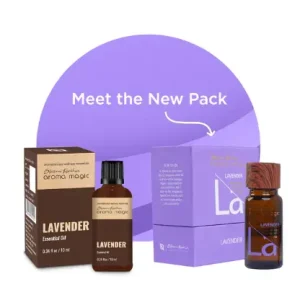 Aroma Magic Lavender Essential Oil - Calm, Heal & Soothe Pain 10ml
